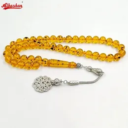 Tasbih Resina Muçulmana Misbaha Moda Árabe Eid Presente Miã de Braceletas de Turquia Acessórios de Jóias Islâmicas Por mão 240415