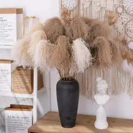 Flores decorativas de 90 cm de ramificação artificial de junta falsa decoração de casamento de jardim pampas grama na sala de estar de Natal da casa de estar flroal