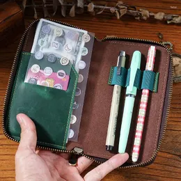 Cüzdanlar erkek cüzdan kalem kalem çantası büyük kapasite çok işlevli çok işlevli depolama torbası organizatör, kızlar için fermuar ofis üniversitesi ile