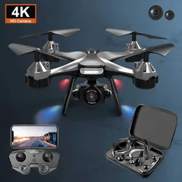 Droni Double Take Drone 4K HD Photography HD WiFi Foldeble Altitude 4K Camera fissa Camera GPS Quadcopter 24416