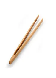 2st Bamboo Teaware Tea Clips Wood Toast Tong Wood Toaster Bagel Bacon Squeezer Sugar Ice Tea Tongs 18cm 604 V26979342