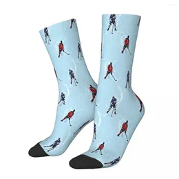 Herrensocken Eishockey Hockey Männer Frauen Herbststrümpfe Hip Hop