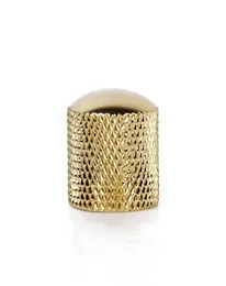 Metal Dome PushOn Split Shaft Guitar Knobs Gold01234566870069