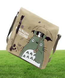 Fashion Totoro Bag Men Messenger Bags Canvas Shoulder Bag Lovely Cartoon Anime Neighbor Male Crossbody School Letter Bag 14615379764392