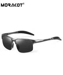 Солнцезащитные очки Morakot Fashion Мужчины поляризованные солнцезащитные очки мужская индивидуальная миопия Оптика Очератели солнцезащитные очки JSCP2817 Y190520044983840