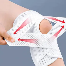 Supporto per tute del ginocchio di compressione professionale Supporto per ginocchio regolabile traspirante per ginocchini meniscus Ultra-Sottili di quarta generazione 240416