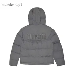 Trapstar Tracksuit 2024 New Men 's Jacket Winter Warm Fashion Classics Trapstar London Hoodie Detachable Hooded Down Jacket Black Red Embroidered Letter Coat 5394