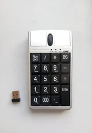 2 I Ione Scorpius Optiska möss USB Keypad Mouse Wired 19 Numerical Keys and Scroll Wheel för snabb datainmatning Ny 24G med Blueto8398772