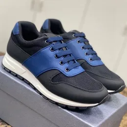 Nuovo stilista di moda di alta qualità Black e blu Spiring Casual Tennis Scarpe per uomini e donne in tessuto Lace-up Ventilate Comfort All-Match Sports Scarpe DD0415P 38-44 17