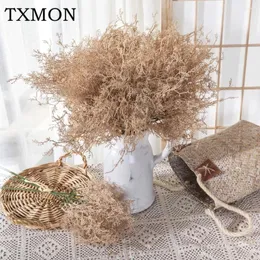 Decorative Flowers INS Simulation Plants Grass Bouquet Beautiful Flower Arrangement Living Room Wedding Scene Deco Pography Props Window