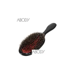 Baschetti per capelli Nuovo pennello Abody Professional Hairsdressing Supplies Combo per la spazza per capelli per combinazioni di setole di cinghiale Prodotti di consegna di caduta C otdn5