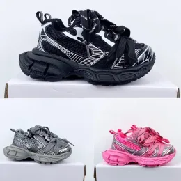 3xl Sneaker Kids Designer Laufschuhe Mesh Polyurethan Vorschule Größenschule Trainer Infant Big Boy Girl Größe 4 Jahre Rücken und Zunge Pull -o -o