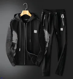 Män s sportkläder lyxiga modetröjor och byxor kostar spårdräkter spårar traje deportivo sport hoodies casual jogging pants2358974