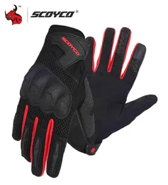 Scoyco Motorrad Sommer atmungsaktives Mesh Moto Vollfinger Motocross Offroad Racing Men Motorrad Gloves 4023909