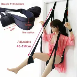 Giocattoli sessuali per coppie oscillano mobili bondage fetish games per adulti sedile e gamba porta appesa erotica interna 240412