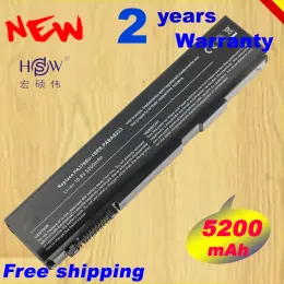 Batterier HSW 5200mAh 6Cells Laptop Battery för Toshiba Satellite Pro S500 S750 A11 M11 S11 PA3788U PA3788U1BRS PA3788 PABAS223 BATERIA