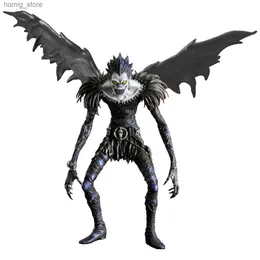 Action Toy Figures 24 cm Anime Figura Death Note Ryuk Yagami Light Misamisa PVC in piedi Modello Pose Ornamenti per la raccolta dei bambini Scultura Y240415