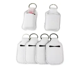 30 ml Sublimation Blank Neopren -Parfümflaschenhalter SBR HAND SEHRITISCHER SETE HEITE HELTER Keychain Geschenkparty favor9657234