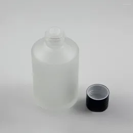 Speicherflaschen 200 ml transparente /gefrostete Glasspray -Parfümflasche mit Deckelserum