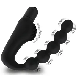 Yutong Silicone 10 Speeds Anal Plugcure Prostate Massager Vibrator Bult Plugs 5 игрушек для женщин для женщин Магазин продуктов для взрослых O6893903