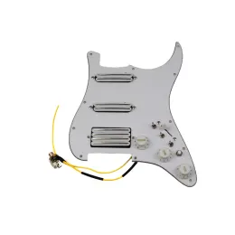 Cables Prewired loaded Pickguard Guitar Pickups Humbucker Pickups Alnico 5 HSS Wiring Harness PushPull Single Cut Set For /Guitar