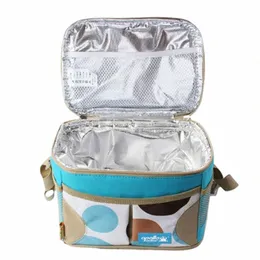 Apollo isolierter Wärmebeutel Kühlerbeutel tragbare Kühler -Lunchbox -Lunchpakete ICE BOLSA Termica 600D Aluminiumfolie Eis N2CY#