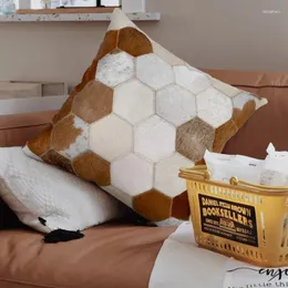 Подушка современная ручная сшивающая ковцовая диван -диван.