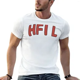 Męskie topy zbiorników czerwona koszulka kostiumowa HFIL T-shirt letnia grafika