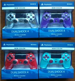 С новым цветным пакетом розничной торговли 18Colors PS4 Беспроводной Bluetooth Controller Shock 4 GamePad для Sony PS4 Joystick2790010