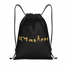 KM Custom KM Soccer MBappes Bulleging Borse per zaini da yoga per negozi uomini da uomo sackpack in palestra sport di calcio 46uu#