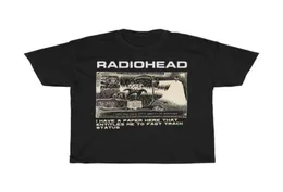 Radiohead T -Shirt Männer Mode Sommer Baumwolle T -Shirts Kinder Hip Hop Tops Arctic Monkeys Tees Frauen Tops Ro Boy Camisetas Hombre T2209650760