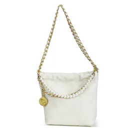 BagTotes Bag Bucket Chain Tide Commuter Pearl Fashion New One Shoulder Summer Lingge Women's Large Capacity