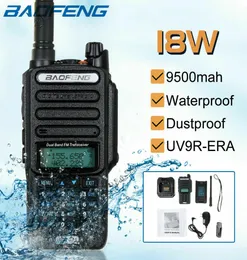 2020 BAOFENG UV9R Plus 15W Waterproof Walkie Talkie High Power CB Ham 20KM Långt räckvidd UV9R Portable Two Way Radio för Hunting8170534