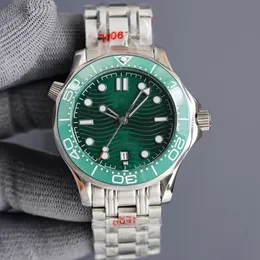 Designer Watch Men Watch 42mm rostfritt stål Titta på Sea View Watch Designer Silikon Band Luxury Sapphire Glass Waterproof King Watch Montre de Luxe