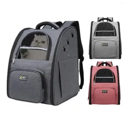 Cat Carriers Pet Dog Carrier Backpack Travel Carve Conder Bag Portable