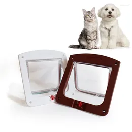 Carrier per gatti animali domestici gate a 4 way dog kitten cucciolo porte di sicurezza notoxica per accessori per cani per cognelli forniture per animali domestici