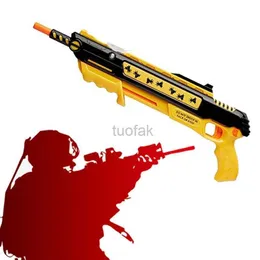 Gun Toys 2024 3.0 BUG A SALT Reverse Yellow Bug A Salt Gun Ball Child Toy Adult Toy Soft Bullet Eliminate Mosquitoes And Flie 240416