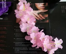 Elegante fiore artificiale Wisteria Flower Vine 34 cm da giardino da giardino appeso Rattan fai -da -te per El Xmas Party Wedding Decoration 117240402