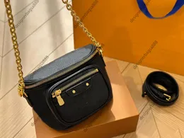 Lyxvarumärke handväskor färgglada minispåsar stilfulla satchels för vardagsslitage blommor ränder designer väska kvinnor crossbody väska multifunktion mobiltelefonpåse