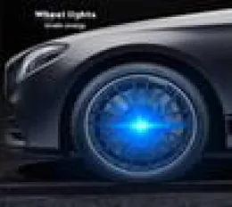 Hub Light 4pcs Car Floating Caps Caps LED LED Center Cover for Mercedes Benz W204 W205 W210 W211 W212 W213 BMW 2957343