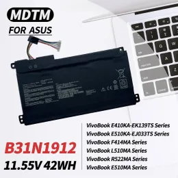 Batteries B31N1912 C31N1912 Laptop Battery for ASUS VivoBook 14 E410 E410MA E410MAEK026TS E410KA L410MA L410MABV058TS L410MABV037TS