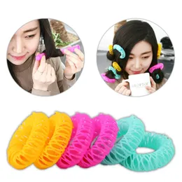 New Hair Curler Hair Donuts Hair Styling Roller Hairdresser Bendy Curls No Heat Spiral Curls DIY Tool for Women Hair Accessories