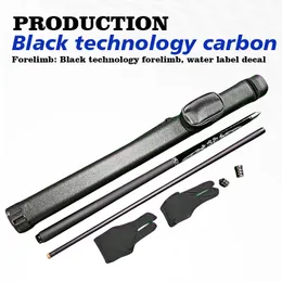 Hochwertiger Kohlenstoffpool-Cue-Stick mit exquisitem Design |Leichte und langlebige Welle |Ideal für Billard und Wartung 240401