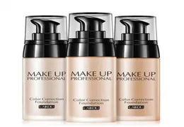 Laikou Brand 40ml Base de maquiagem Face Fundação Líquida BB Creme Creme hidratante OilControl Branqueamento à prova d'água Maquiagem Mak2466926
