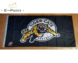 캐나다 CFL Hamilton Tigercats 플래그 35ft 90cm150cm 폴리 에스테르 깃발 배너 장식 비행 홈 정원 깃발 축제 선물 3949184