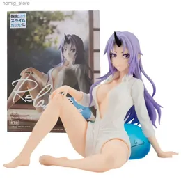 Action Toy Figures 13CM Anime Figure Shion That Time I Got Reincarnated As a Slime Relax Time Loungewear Anime Figure Toy Gift Action Figure Y240415