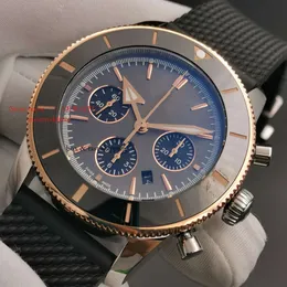 Движение Механические часы SuperClone Sapphire Chronograph 7750 Superocean Watch II Мужские дизайнеры 44 мм Автоматический M133132A1C1W1 605