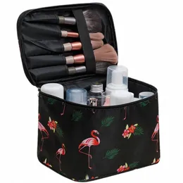 Bolsas de cosméticos flamingo Travel Storage Makeup Bag Case Organizadores de banheiro