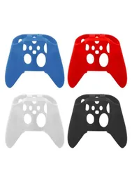 4 ألوان مضاد سيليكون علبة غطاء الجلد لسلسلة Xbox S X Controller Soft Sleeve Game Associory8749175