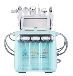 6 in 1 Wasserstoff Sauerstoff kleiner Blasengesichts Schönheit Machine H2O2 Hydro Dermabrasion Verjüngungsanstrengung Hautpflege Face Spa